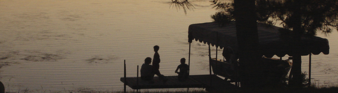 Kids on the dock