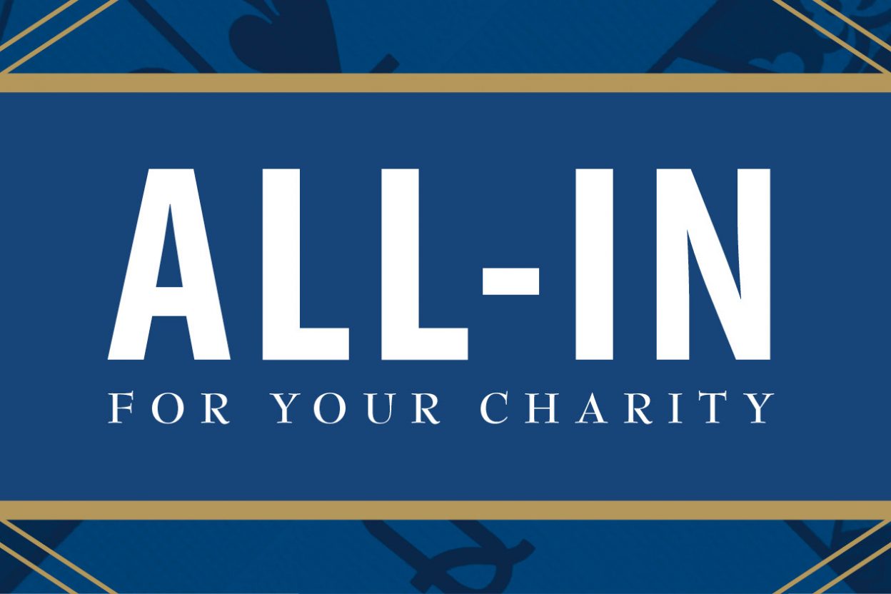 All-in for your charity