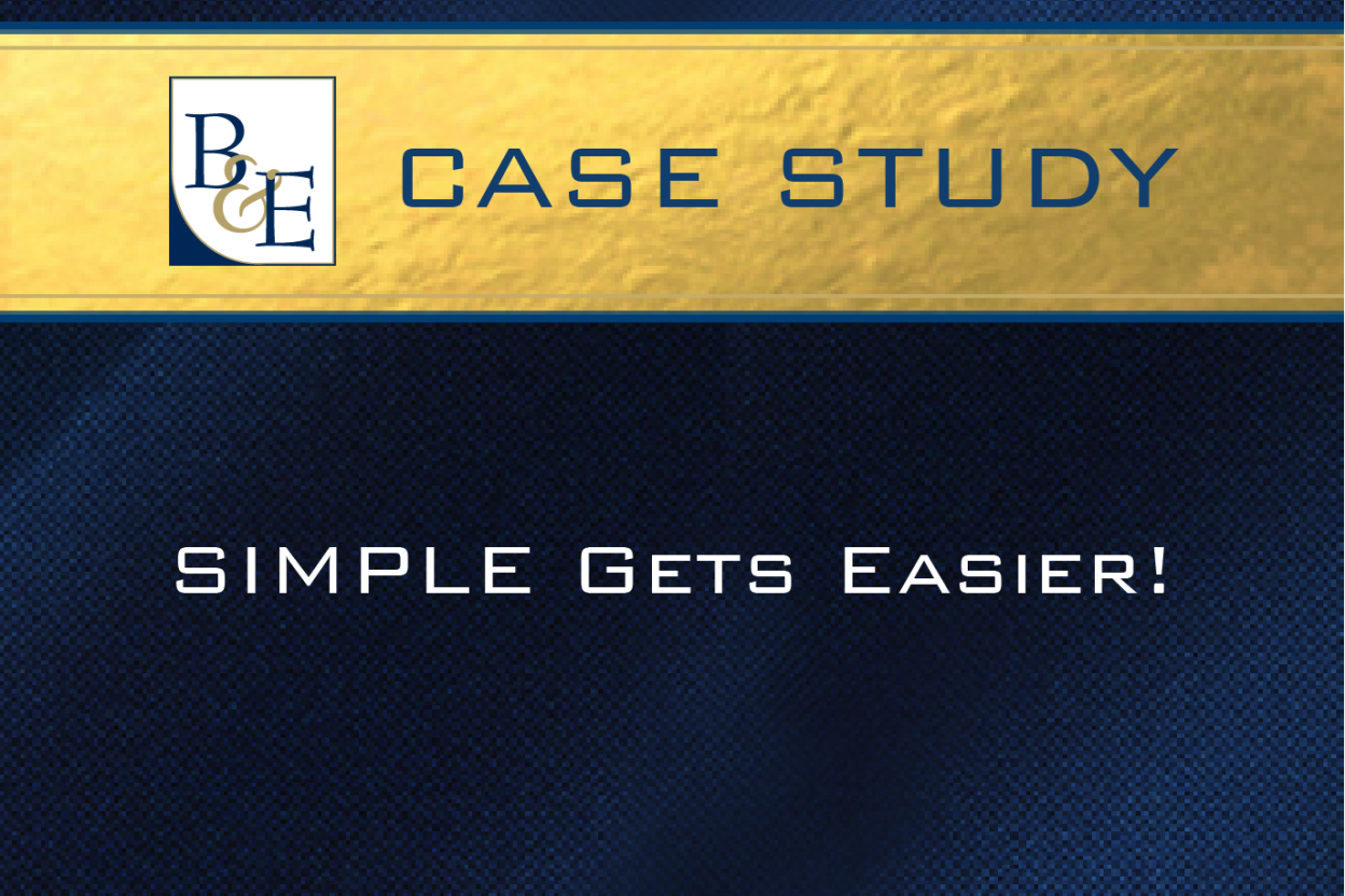 Case Study - SIMPLE Gets Easier!